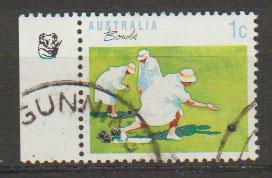 Australia SG 1169a FU  perf 13 1/2 - with left margin 1 K...