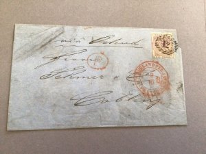 London 1861  postal cover Ref 62576 