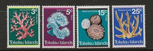 Tokelau Islands Scott catalog # 37-40 Unused Hinged
