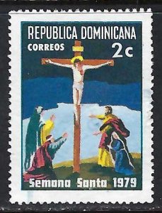 Dominican Republic 808 VFU RELIGION E329-2