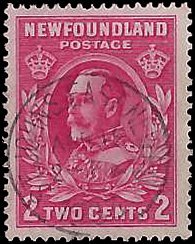 NEWFOUNDLAND   #185 USED (14)
