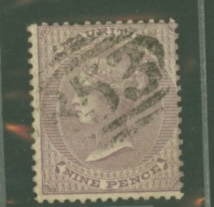 Mauritius #29  Single