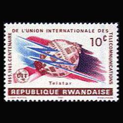 RWANDA 1965 - Scott# 109 ITU Cent. 10c NH