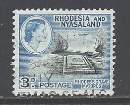 Rhodesia & Nyasaland Sc # 162 used (RS)