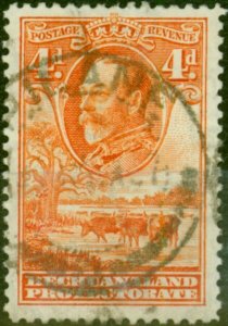 Bechuanaland 1932 4d Orange SG103 Fine Used