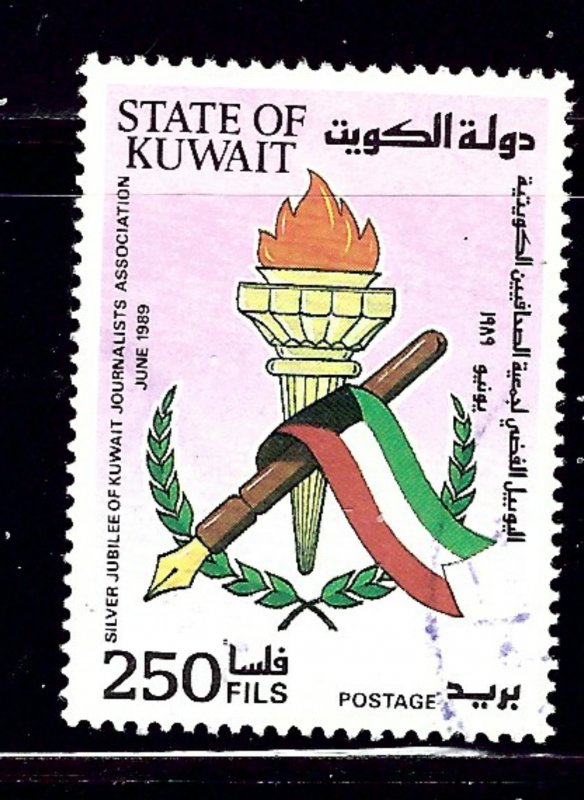 Kuwait 1104 Used 1989 Nat'l Journalists Assoc    (ap1018)