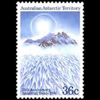 AUST.ANTARCTIC TERR. 1986 - Scott# L75 Treaty Set of 1 NH