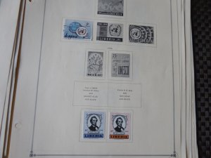 Liberia 1892-1976 Stamp Collection on Scott International Stamp Album Pages