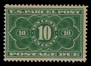 MOMEN: US STAMPS #JQ4 PARCEL POST POSTAGE DUE MINT OG VLH $110 LOT #85102*