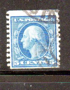 #396  5 CENT WASHINGTON             USED   b
