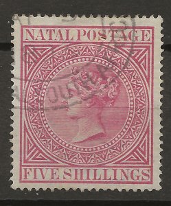 Natal 57 Used VF 1874 SCV $42.50 (jr)