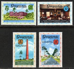 Guyana Sc #28-31 Mint Hinged