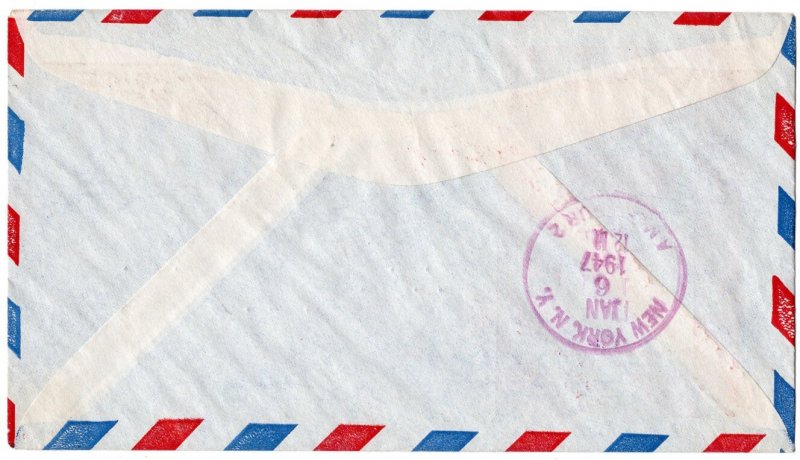 1947 Airmail Cover celebrating First Flight Helicopter Service  SC C32