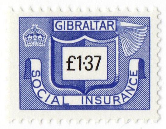 (I.B) Gibraltar Revenue : Social Insurance £1.37