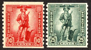 U.S. #WS12-13 MINT MIXED CONDITION