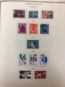 LIECHTENSTEIN – MINT COLLECTION 2nd HALF OF THE 20th CENTURY – 424449