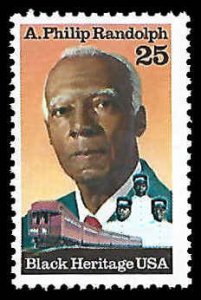 PCBstamps   US #2402 25c A.P. Randolph, Black Heritage, MNH, (29)