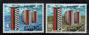 Singapore  Scott 70-71 MNH** Government housing set