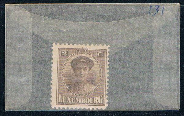 Luxembourg 131 Unused Duchess Charlotte 1921 (L0225)