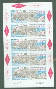 Monaco #2033-34  Souvenir Sheet