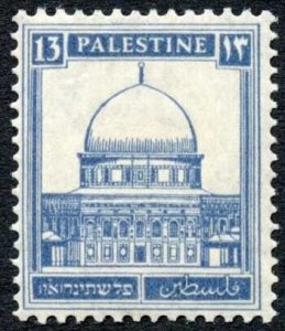 Palestine SG98 1927 13m Ultramarine Mult Script CA M/M