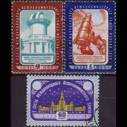 RUSSIA 1958 - Scott# 2092-4 Observatory Mixed Set of 3 CTO