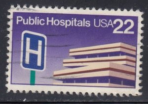 United States 1986 Sc#2210 Public Hospitals Used