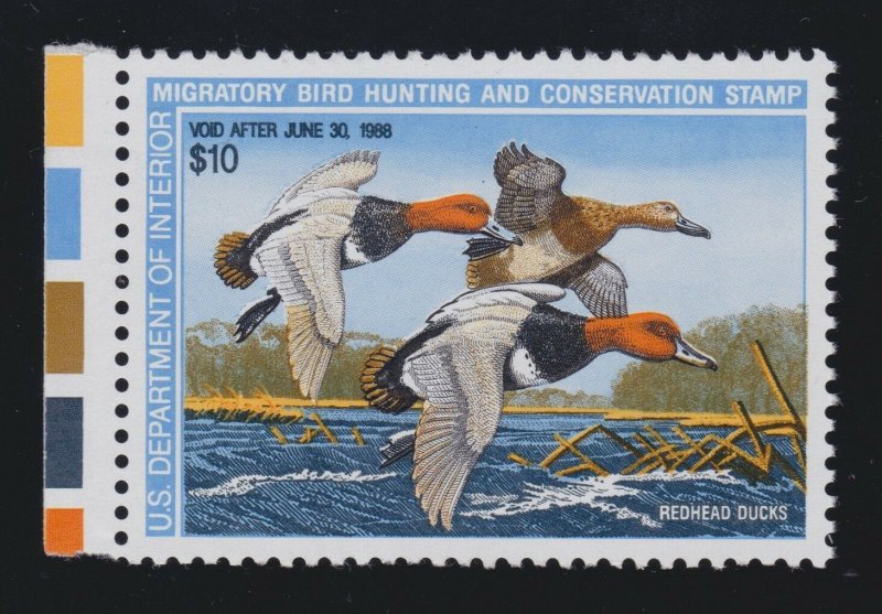 US RW54 $10 Federal Duck Stamp Mint Superb OG NH w/ PSE '98' Cert SMQ $115 (001) 