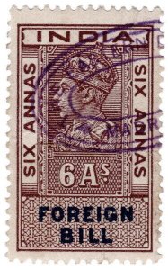 (I.B) India Revenue : Foreign Bill 6a (1937)