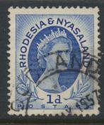 Rhodesia & Nyasaland SG 2 Sc# 142  Used 