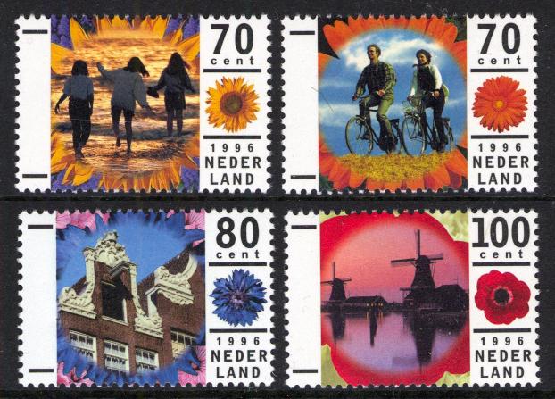 Netherlands 1996 Scott #927-930 Mint Never Hinged