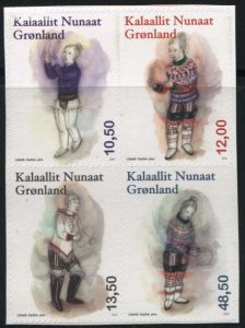 Greenland 2016, National Dress 4v s-a, MNH
