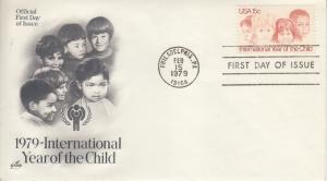 1979 International Year of the Child  (Scott 1772) FDC Artcraft