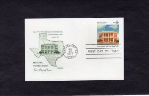 UX71 Galveston Fed. Courthouse, FDC, Artmaster