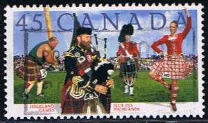 Canada #1655 Games VF Used