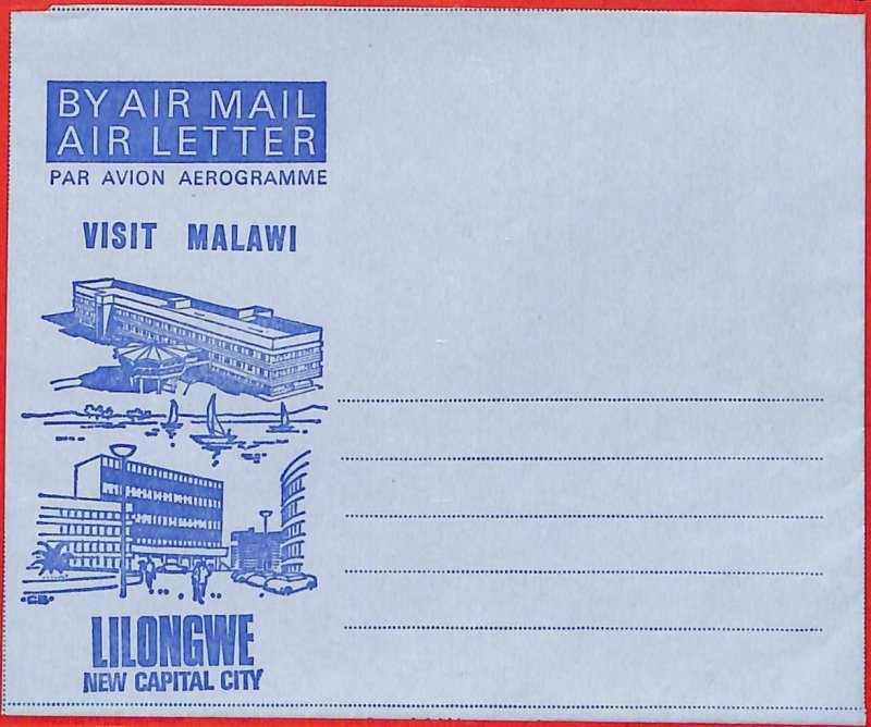 aa2305  -  MALAWI  - Postal HISTORY -  Aerogramme COVER