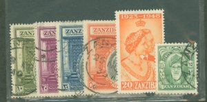 Zanzibar #214/232  Single (Complete Set)