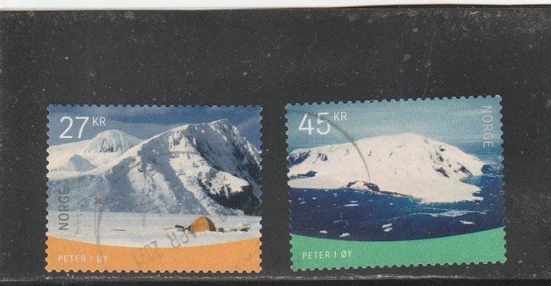 Norway  Scott#  1912-1913  Used  (2021 Peter I Island)