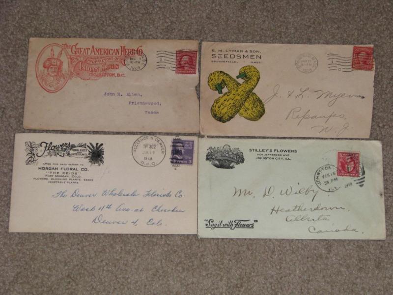 Advertising Covers, Early 1900`s, Lot D
