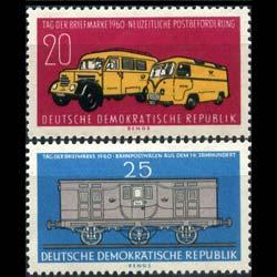 DDR 1960 - Scott# 512-3 Stamp Day Set of 2 NH