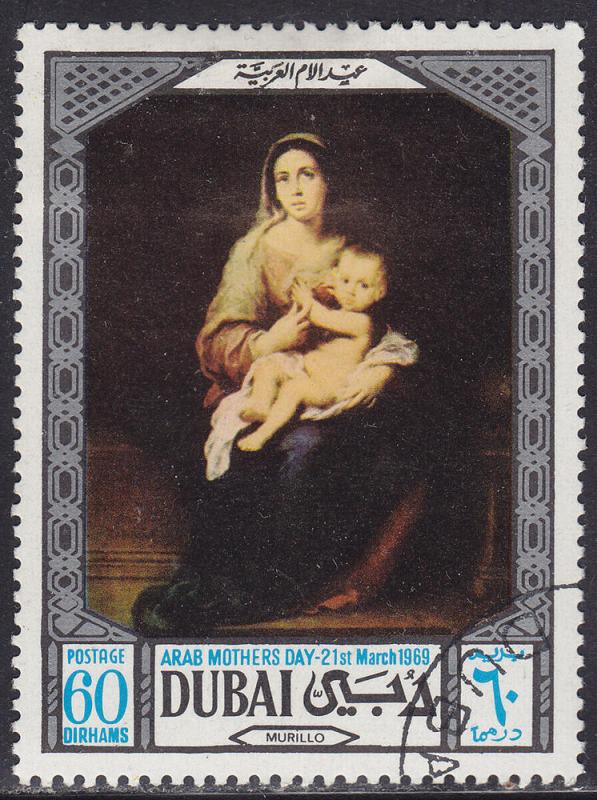 Dubai 97 CTO 1969 Madonna and Child