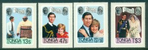 Tonga 1981 Royal Wedding Charles & Diana MUH