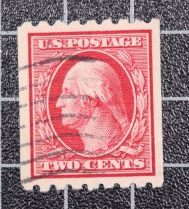 Scott 391 - 2 Cents Washington - Used - PSAG Cert GR 90 - SCV - $150.00