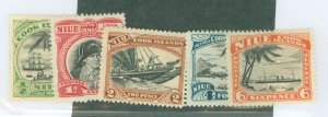 Niue #60-2/64-5 Unused Single