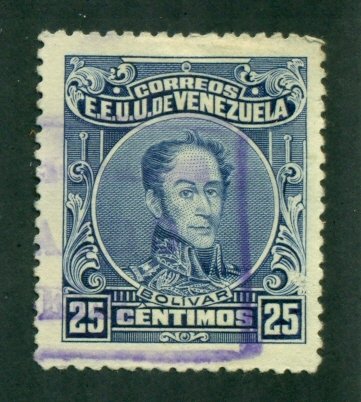 Venezuela 1924 #276a U SCV (2022) = $4.75