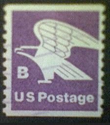 United States, Scott #1820, used(o), 1981,  B Eagle Transition, (18¢)