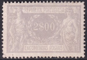 Portugal 1920 Sc Q13 parcel post MH* gum crease