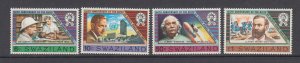 J45873 JL stamps 1983 mnh swaziland set #436-9 famous people