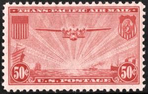 SC#C22 50¢ China Clipper (1937) MNH