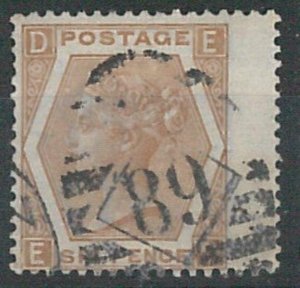 60896 - GB - STAMPS: Stanley Gibbons # 123 Plate 11 USED - NICE!-